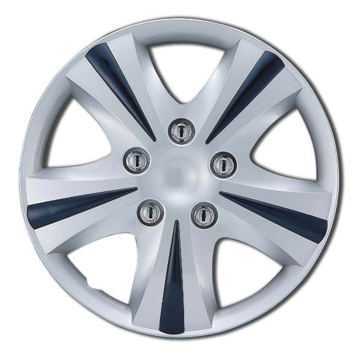 Set 4 capace pentru roti Pulsar Bicolor 14