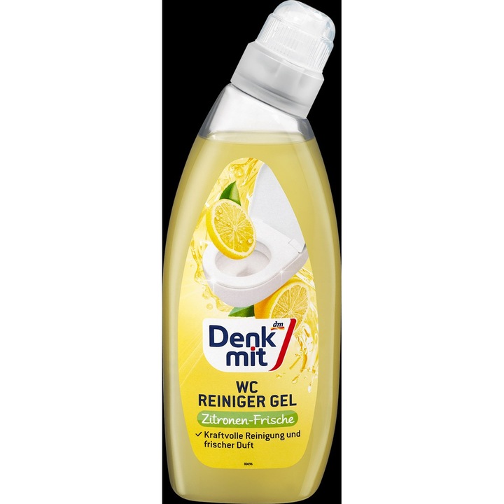 Denkmit Gel curatare WC lamaie, 750 ml - Curatarea toaletei