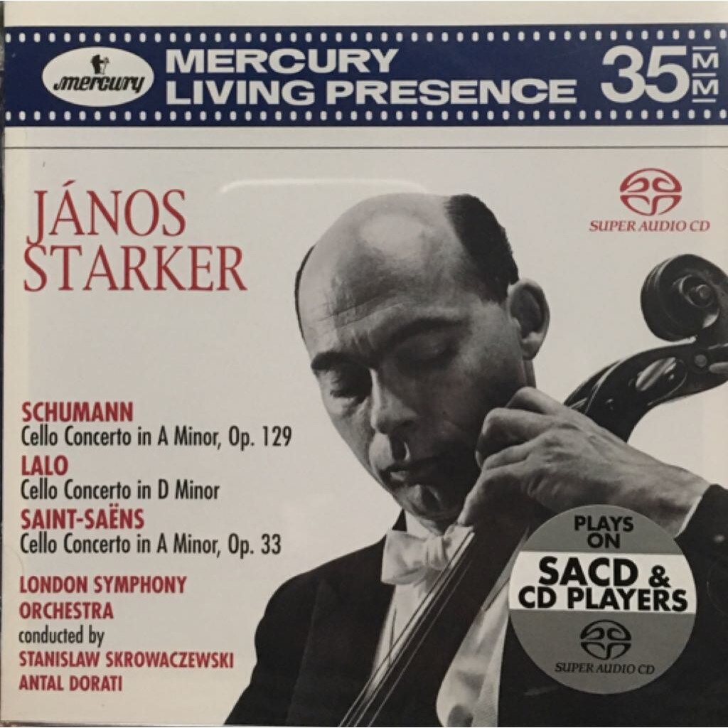 János Starker, London Symphony Orchestra, Stanislaw Skrowaczewski - Schumann/lalo: Cello Concertos (CD)