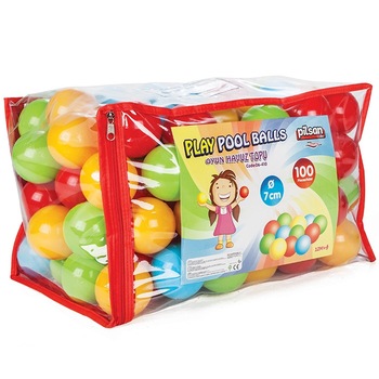 Set 100 bile Pilsan 7 cm Set 100 bile Pilsan 7 cm