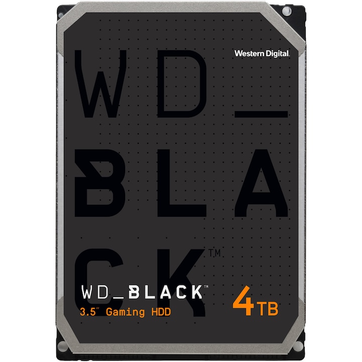 Хард диск WD Black 4TB, SATA3, 7200rpm, 256MB, 3.5", Black