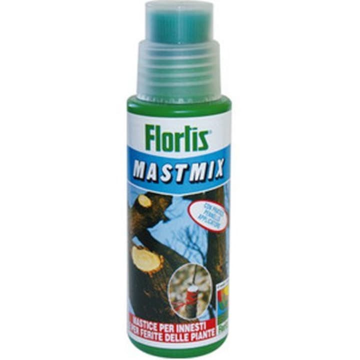 Mastic pentru altoit Mastmix + Cupru + perie de aplicare, Flortis, 250 grame