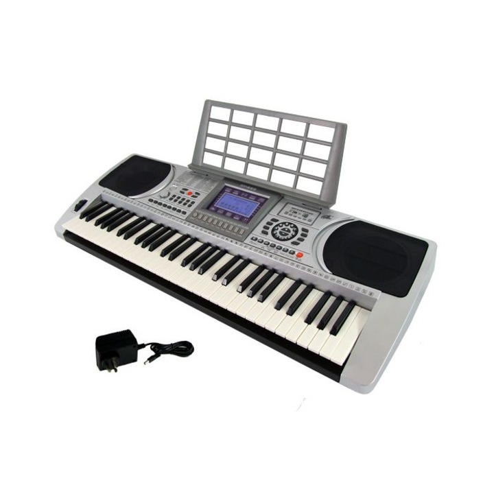 Orga electronica profesionala , Numar de clape 61 , Bluetooth , MicroSD , Intrare USB , Redare player mp3 , Functia de inregistrare in timp real, functia de joc, editia si redare ritm