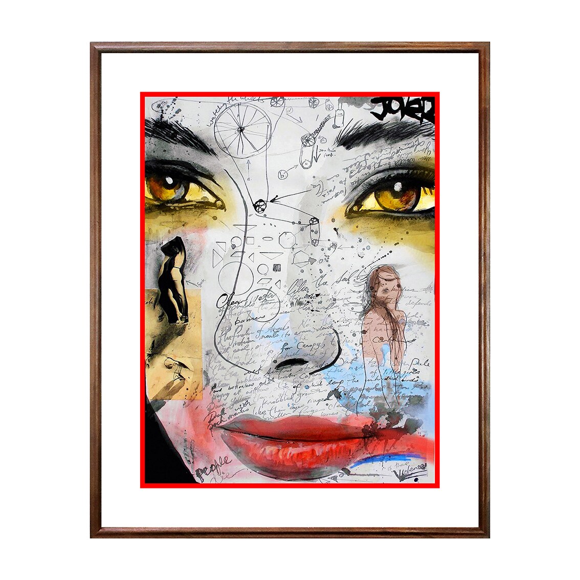 Tablou Poster, Arta Contemporana - ATC-161, 40 x 50 cm