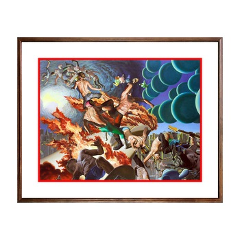 Tablou Poster, Arta Contemporana - ATC-184, 40 x 50 cm Tablou Poster, Arta Contemporana - ATC-184, 40 x 50 cm