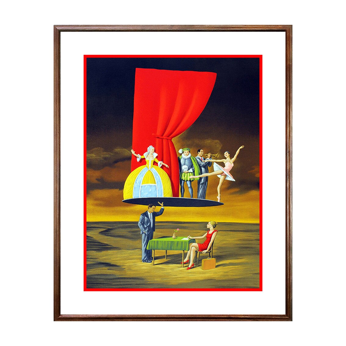 Tablou Poster, Arta Contemporana - ATC-205, 40 x 50 cm