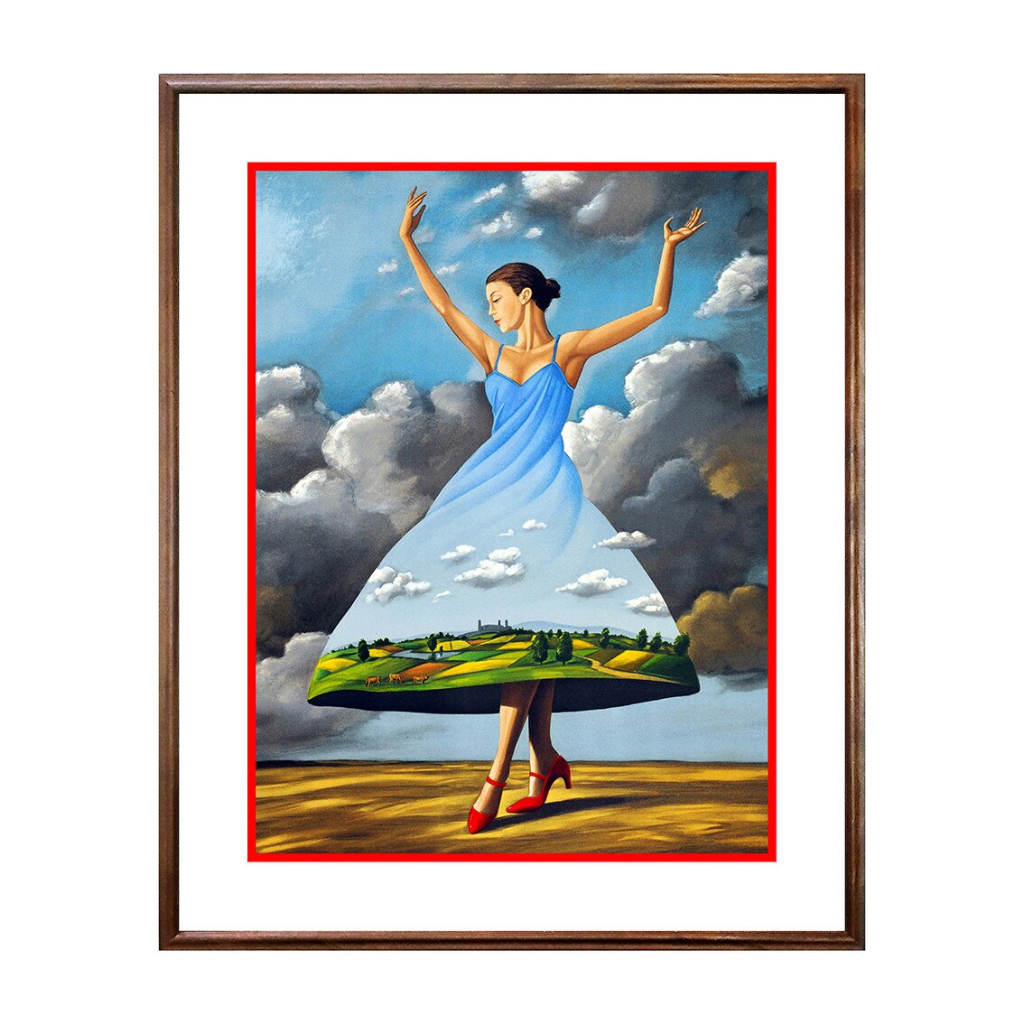 Tablou Poster, Arta Contemporana - ATC-206, 40 x 50 cm