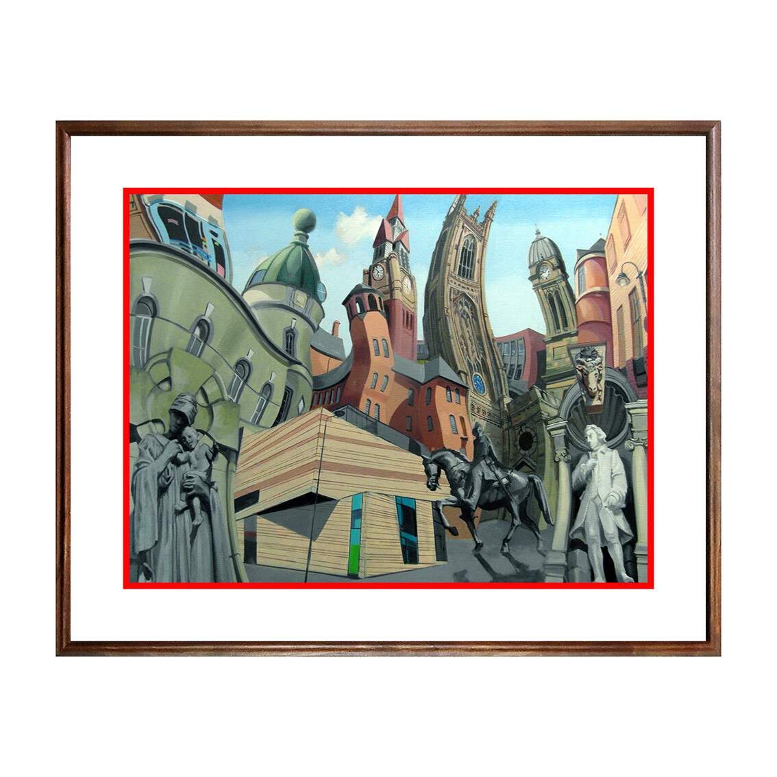 Tablou Poster, Arta Contemporana - ATC-254, 40 x 50 cm