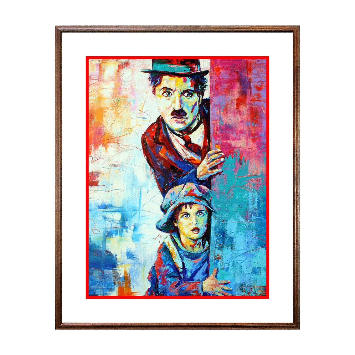 Tablou Poster, Arta Contemporana - ATC-280, 40 x 50 cm