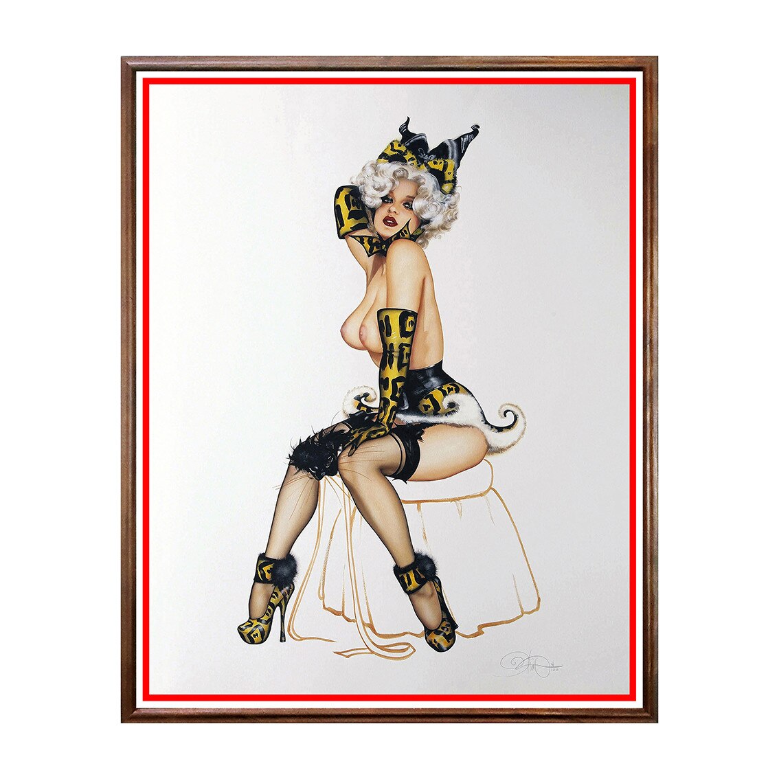 Tablou Poster, Erotic Art - EA-041, 40 x 50 cm