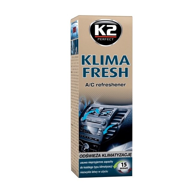 Spray curatat si dezinfectat aer conditionat KLIMA FRESH 150 ml, K2 