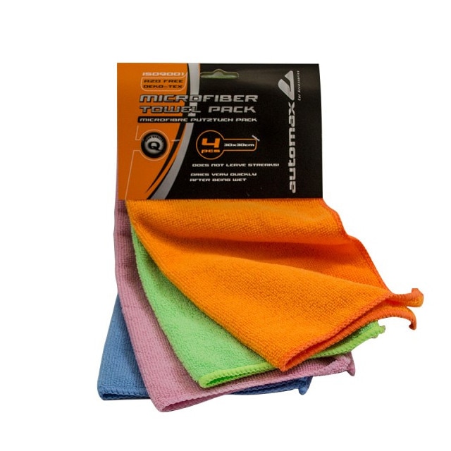 Set 4 bucati laveta din microfibra - Silicon, Automax