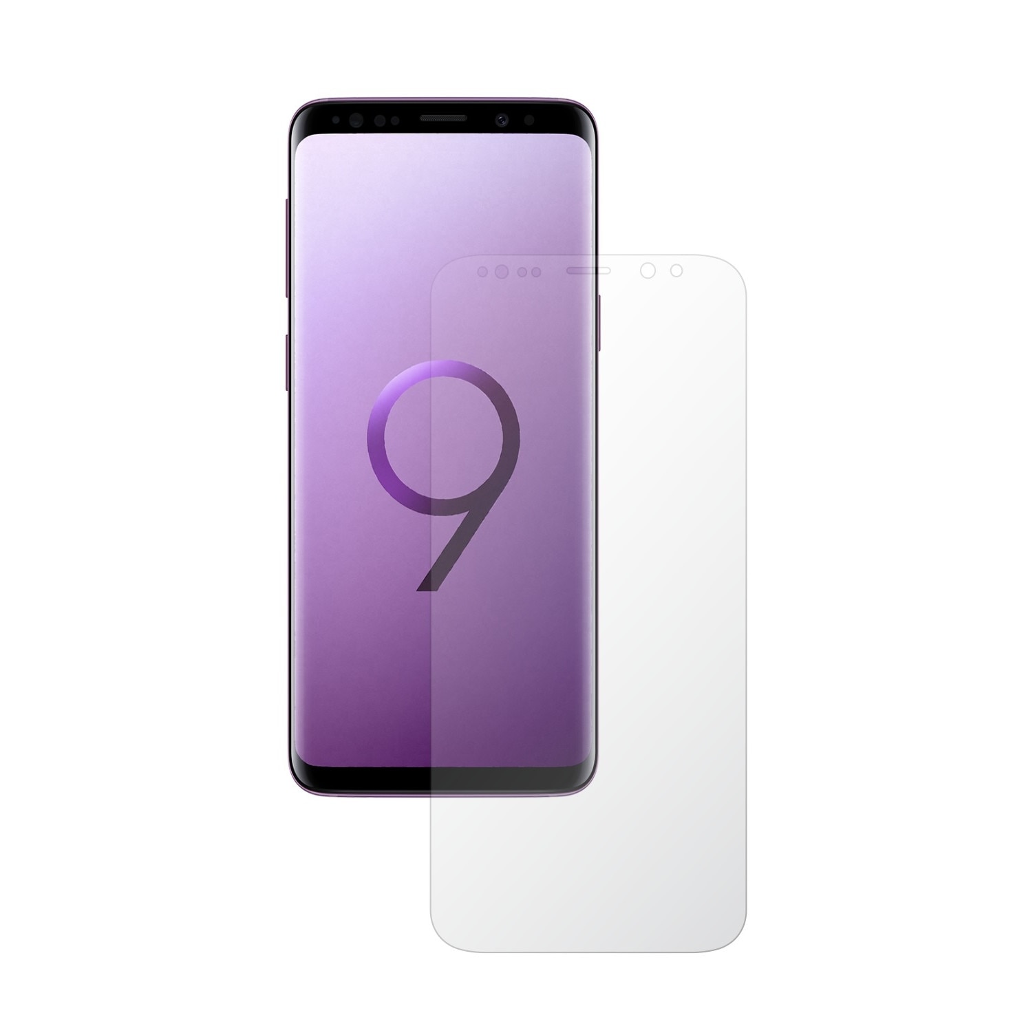 Folie Protectie Ecran, Acoperire Totala, Adeziva si Foarte Flexibila, Invisible Skinz Ultra-Clear AutoRegeneranta pentru Samsung Galaxy S9 + Plus