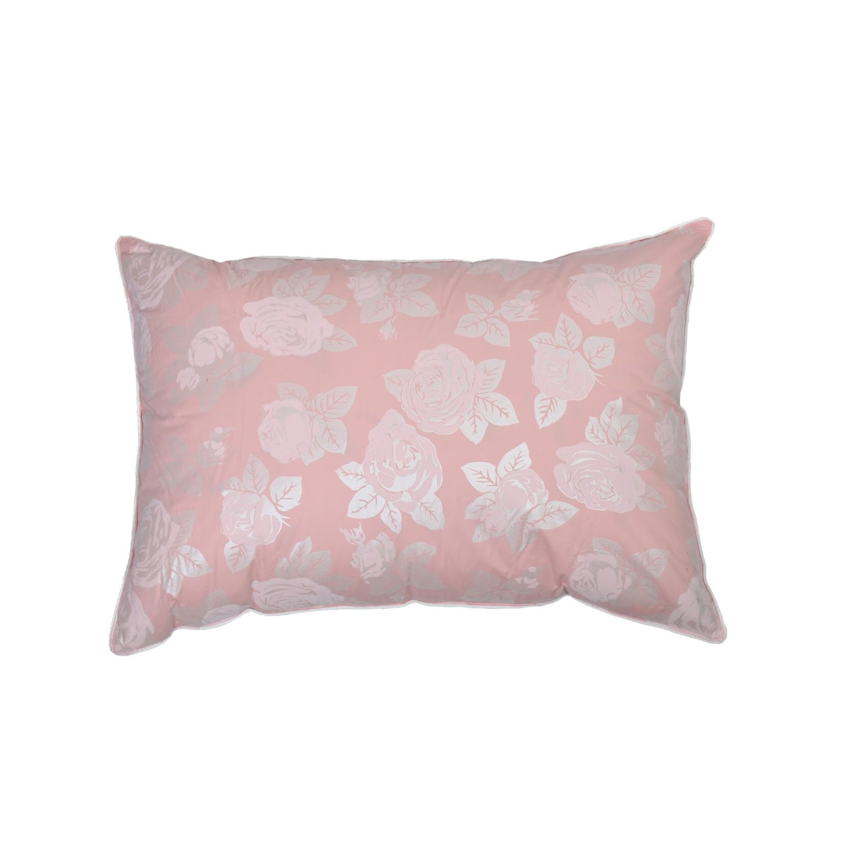 Perna din pene si puf de gasca, 60x70 cm, Roz