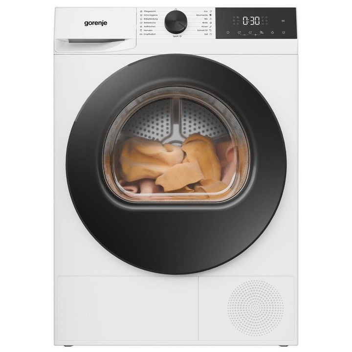 Mini uscator de rufe, uscator de rufe portabil cu sistem avansat de circulatie a aerului cald, masina de uscat electrica compacta pentru calatorii, ventilator cu aer cald (steche UE)
