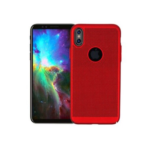 Husa iPhone X XS Perforata Rosie