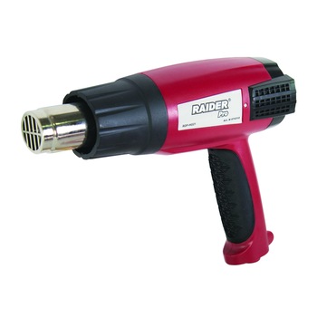 Pistol cu aer cald 2000W , cu 3 trepte de putere reglabile Raider RDP-HG21 Pistol cu aer cald 2000W , cu 3 trepte de putere reglabile Raider RDP-HG21