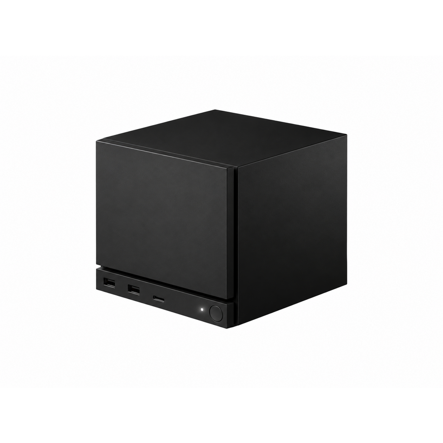 Consola Gaming Valve Steam Machine, SteamOS, AMD Zen 4, RDNA 3, 512GB, 16GB RAM, 1 Controller