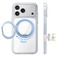 Husa pentru iPhone 18 Pro - Torras Blue Ostand O3 Light