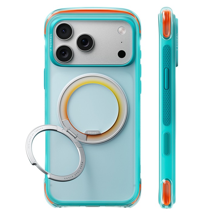 Husa pentru iPhone 18 Pro Max - Torras Prism Turquoise O3 Air Core