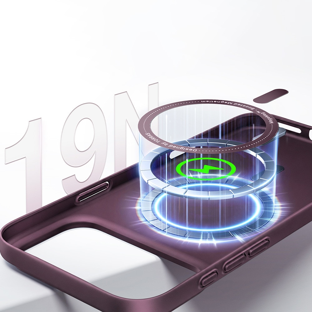 Husa pentru iPhone 18 Pro Max / iPhone 17 Pro Max - Torras OriginFit-Mag Series - Purple