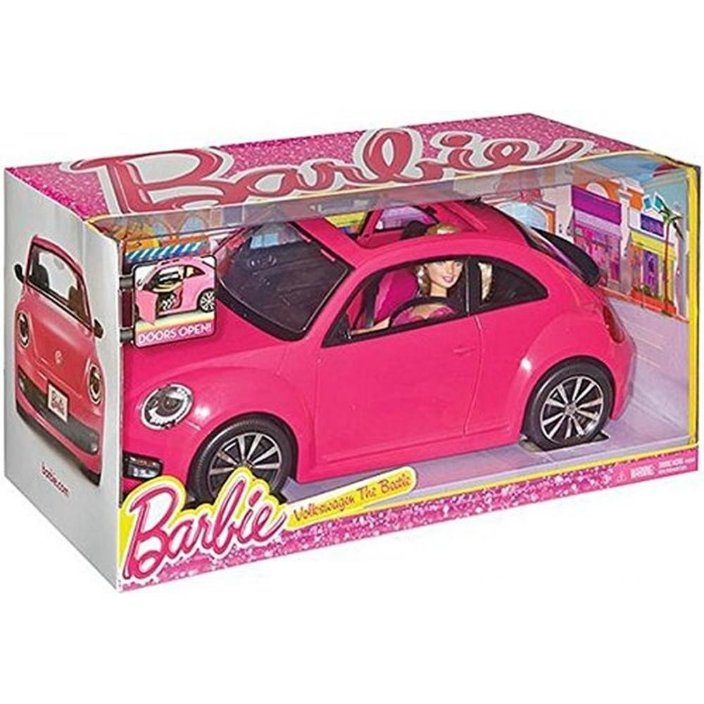 Set papusa Mattel Barbie cu Volkswagen Beetle - eMAG.ro