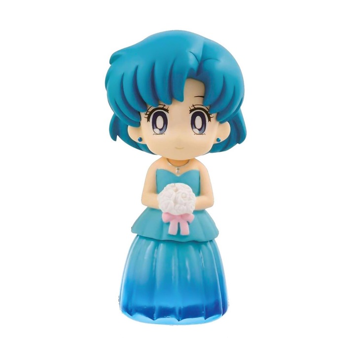 Фигурка Banpresto Sailor Mercury Sparkle Dress Collection BAN-25817-C, от серията Sailor Moon, синя