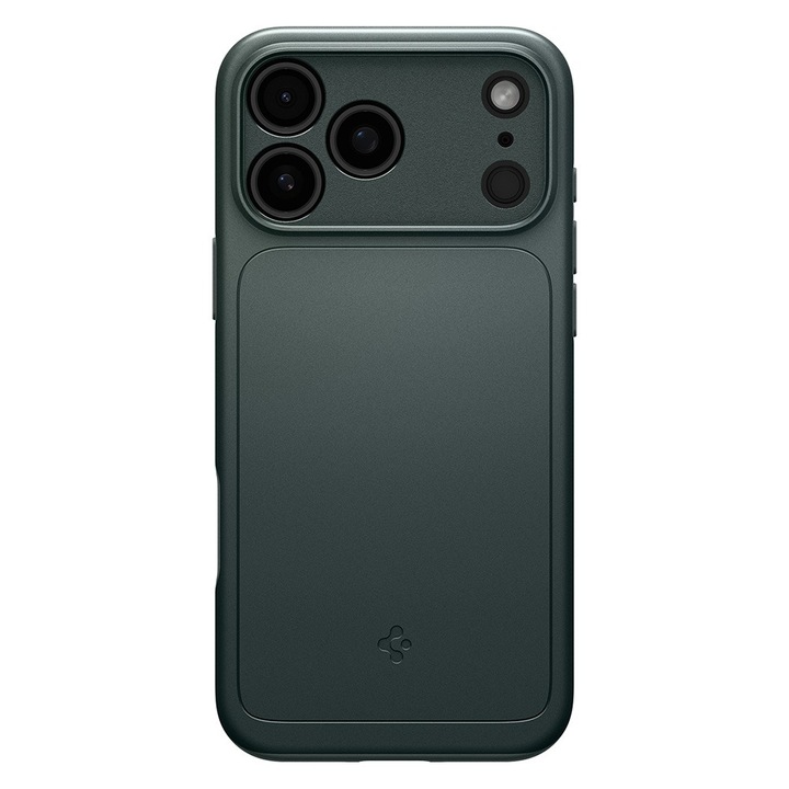 Husa pentru iPhone 18 Pro Max / iPhone 17 Pro Max, Spigen Thin Fit MagSafe, Incarcare wireless, Calitate Premium, Verde