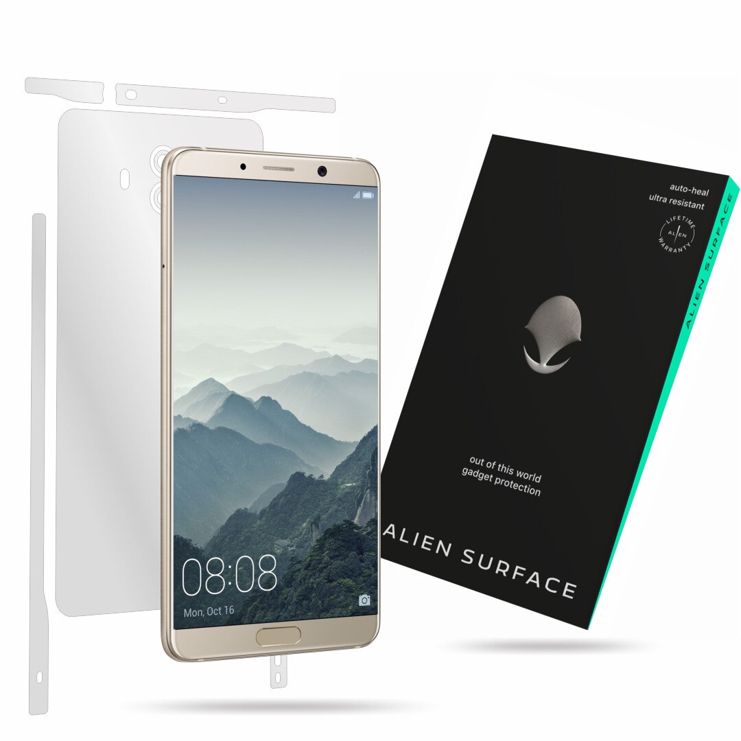 Folie Alien Surface, Huawei Mate 10, protectie spate, laterale