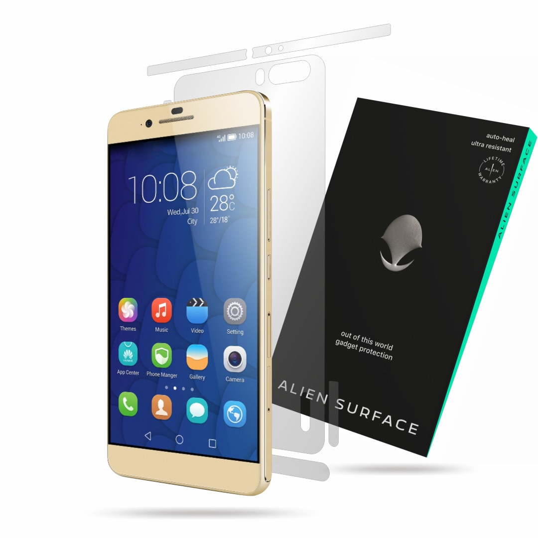 Folie Alien Surface, Huawei Honor 6 Plus, protectie spate, laterale