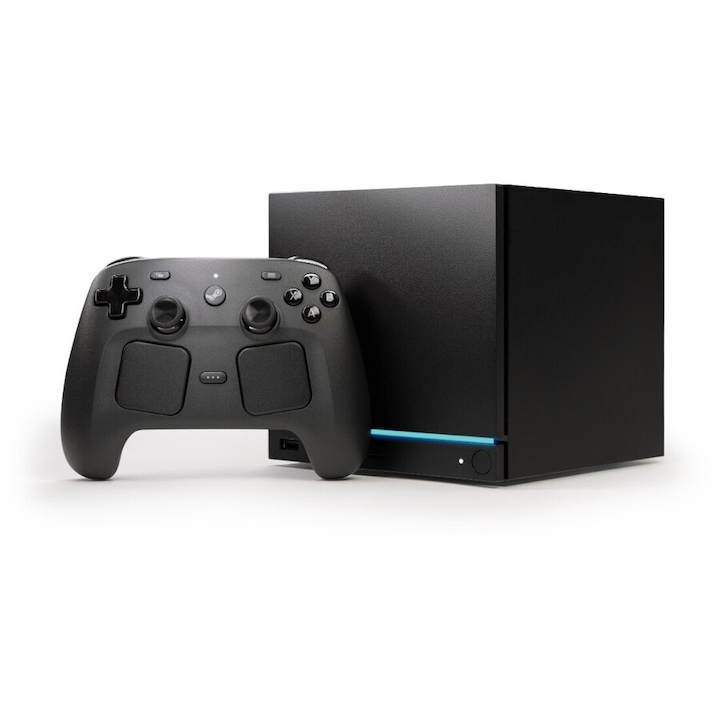 Consola Gaming Valve Steam Machine, SteamOS, AMD Zen 4, RDNA 3, 512GB, 16GB RAM, 1 Controller