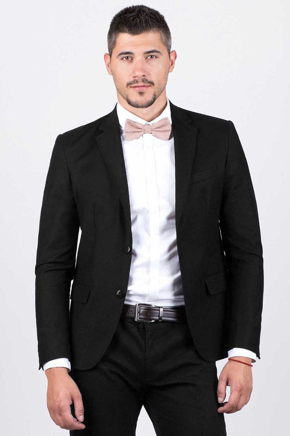 Sacou barbati STYLER, model 61053, negru, Negru