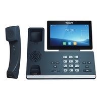 Telefon IP Yealink SIP-T58W Pro W127029458, ecran LCD 7" (17,8 cm) 1024x600, Wi‑Fi, receptor fara fir, agenda 1000 intrari, gri