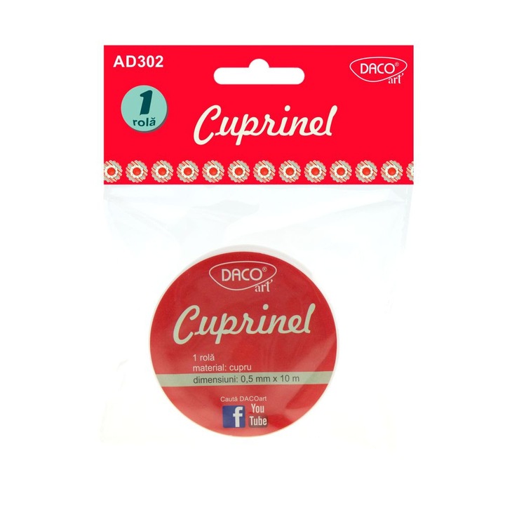 Kézműves kiegészítők - AD302 Cuprinel DACO