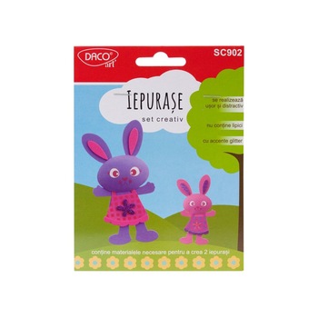 Set creativ- SC902 Iepurase DACO Set creativ- SC902 Iepurase DACO