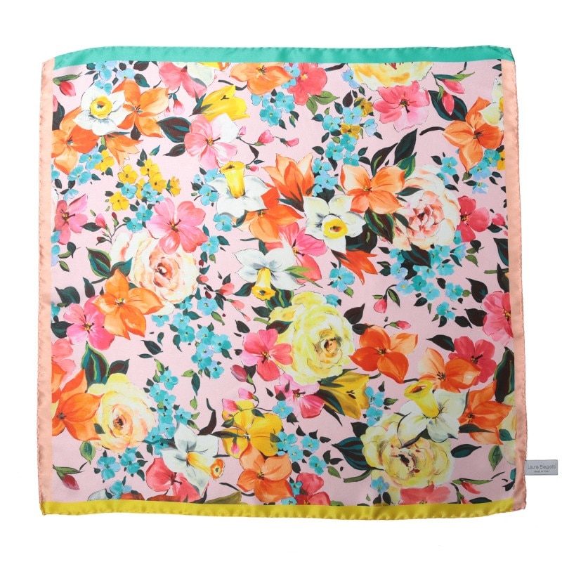 Esarfa matase Moments Like This Pink