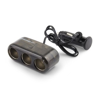 Adaptor splitter 3 prize bricheta auto 12V si 24V, iesire 5A, Esperanza Adaptor splitter 3 prize bricheta auto 12V si 24V, iesire 5A, Esperanza