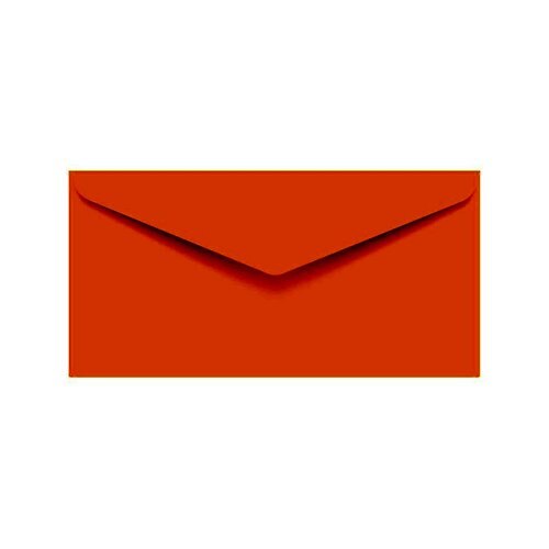 Plic DL portocaliu cu clapeta in V
