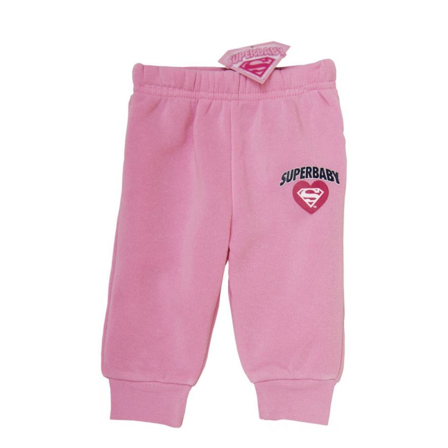 Pantaloni de trening SuperBaby roz