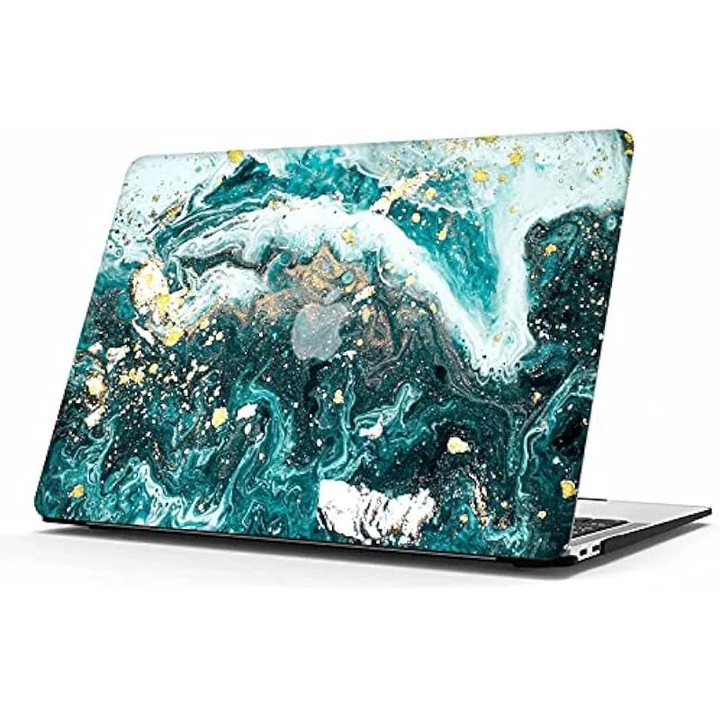 Carcasă pentru MacBook Air 13 inch, multicolor, set complet, ventilație, model 2021-2018