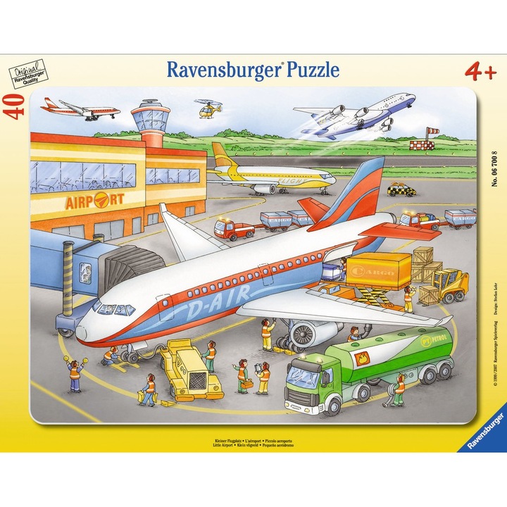 Repülőtér 40db-os puzzle - Ravensburger