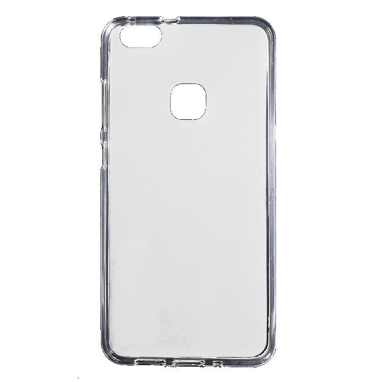 Husa Huawei P10 Lite - Suprafata Mata, TPU, Alba, Semi-Transparenta