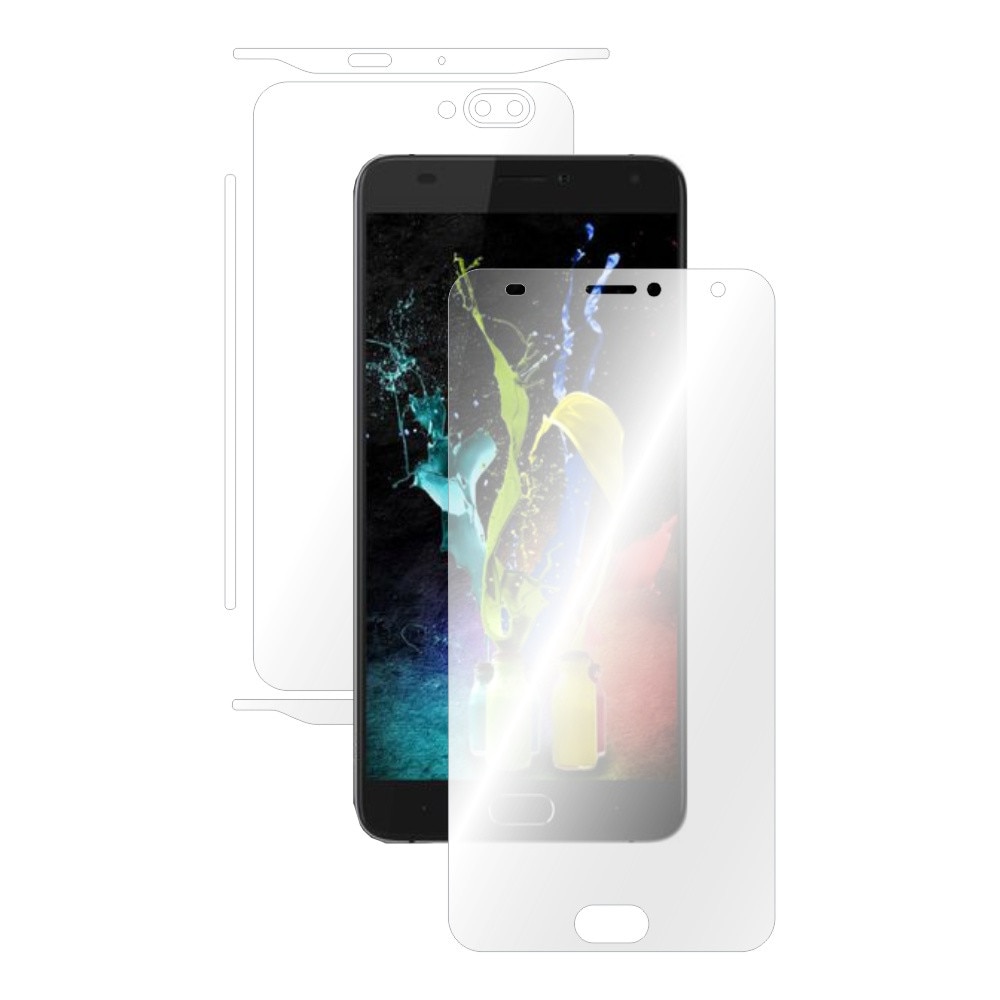 Folie de protectie Clasic Smart Protection Lesia Note X fullbody,protectie completa ecran,spate si laterale+Smart Spray®,Smart Squeegee® si microfibra incluse