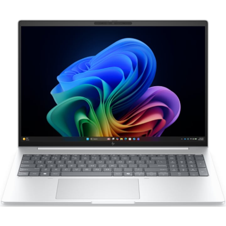 Laptop HP EliteBook 8 G2i 16 Procesor Intel® Core™ Ultra 7 355 12M Cache, up to 4.7 GHz 16" WUXGA, 32GB DDR5, 1TB SSD, Intel Graphics, Windows 11 Pro, Argintiu + Wolf Pro Security Edition