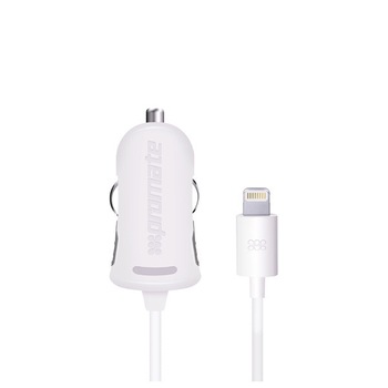 Incarcator auto Lightning PROMATE proChargeLT, 2100mAh, White Incarcator auto Lightning PROMATE proChargeLT, 2100mAh, White