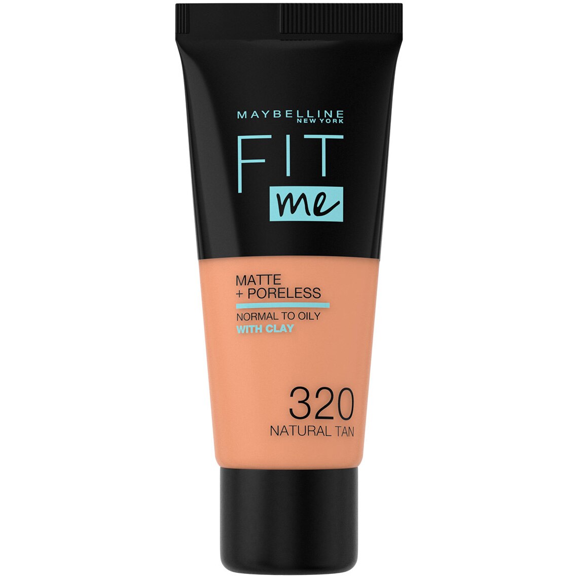 Fond de ten Maybelline New York Fit Me Matte & Poreless 320 Natural Tan, 30 ml