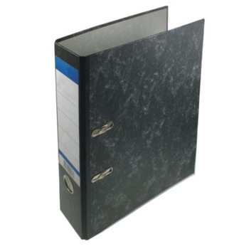 Biblioraft carton marmorat cu margine metalica A4 ,7.5cm Biblioraft carton marmorat cu margine metalica A4 ,7.5cm