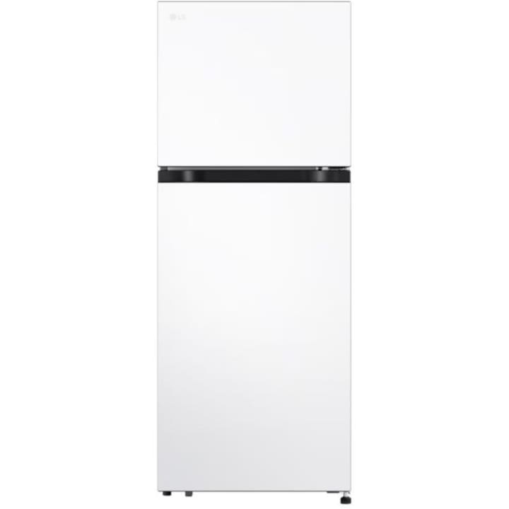 Frigider cu doua usi LG GTBV22SWNJ, Clasa E, No Frost, 217 l, Compresor Smart Inverter, Door Cooling+, Multi Air Flow