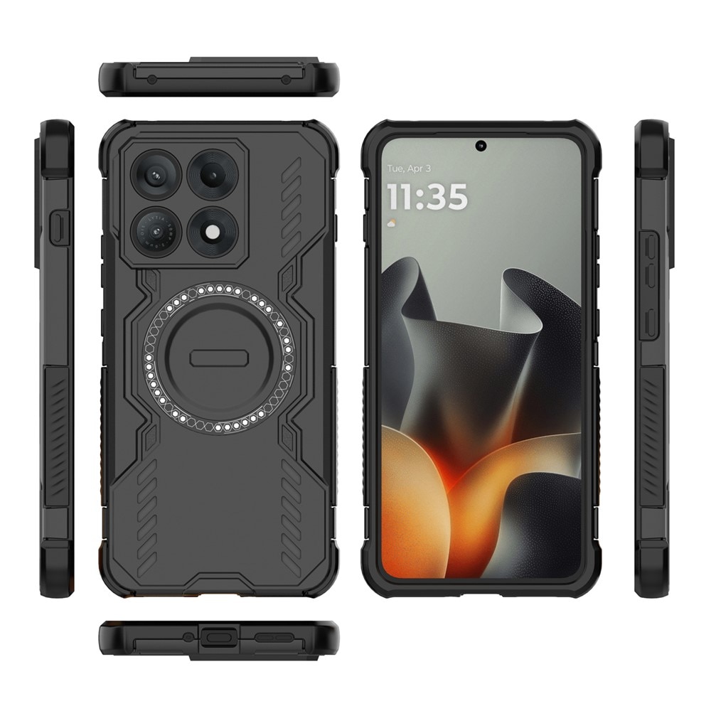 Husa pentru Motorola Edge 70 Max - Techsuit ArmorMag Case - Black