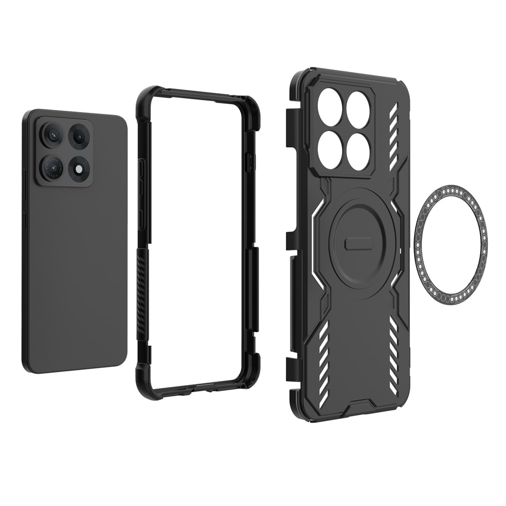 Husa pentru Motorola Edge 70 Max - Techsuit ArmorMag Case - Black